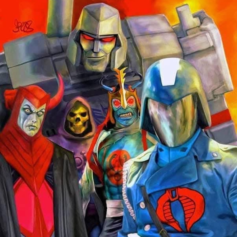 Colorful Villain Art Print